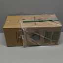 Owlsome Solar Owl with Glowing Eyes, Rotating Head, Hoot Sound, Motion Detector and Silent Mode, Plastic Owl Garden Sculpture, Garden Decoration