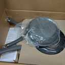 Circulon Radiance Hard Anodized Nonstick Frying / Fry Pan Set / Skillet Set - 8.5 Inch, 10 Inch, and 12.25 Inch , Gray