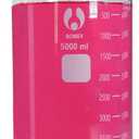 Scientific 5000ml Glass Beaker 3.3 Borosilicate Glass Double Scale Graduated