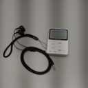 Portable Radio AM FM, Rechargeable Pocket Speaker with Best Reception Digital Tuning, MP3, Stereo Earphone, Large LCD Screen, TF Card Socket, Transistor Radio for Jogging/Gym/Camping(White)