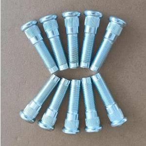 10PCS Bolts 610-389 9/16-18 Thread Wheel Stud Bolt -0.666 in. Knurl, 2.34 in. Length Compatible with 1999-2010 Dodge Ram 1500, 94-99 RAM 2500 Pickup, 99-03 RAM 2500 3500 Van