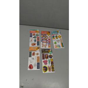 Sensory Stickers Autocollants Sensoriels Texture Stickers 5 Pack