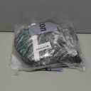 Lettry 20'' Bird Seed & Shell Catcher Tray for Bird Feeder Platform, Green Birdseed Hoop Hanging from Birds Feeder Pole for Outdoor Garden Backyard (2)