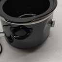 Crock-Pot 4-Quart Manual Slow Cooker, Black
