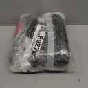 Col Bling Goddess Locs Crochet Hair 18 Inch 8 Packs Faux Locs Crochet Hair for Women Pre Looped Crochet Boho Goddess Faux Locs Crotchet Hair with Curly Ends #1B/Grey