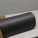 Amazon Basics 1/2 Inch Extra Thick Exercise Yoga Mat with Carrying Strap, Cushioned Support, for Fitness and Gym Workouts (Black)