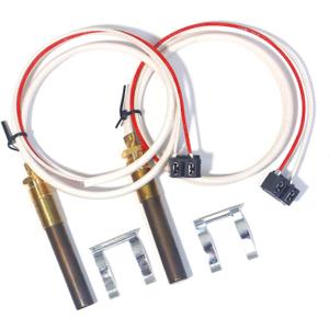 Thermopile Senor Assembly Replacement 750mv Fit for Rheem Ruud Richmond Water Heaters Pilot Burner Gas Water Heater Thermocouple Sensor Type Replace SP20824 SP20754 SP21058 SP20800 SP21096