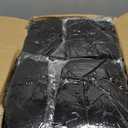 SuperO Waterproof Spandex Chair Cover 25PCS, Stretch Dining Chair Covers, Polyester Outdoor Chair Covers, Protector Stretch Chair Cover for Party Universal, Banquet, Wedding Event, Hotel(Black)