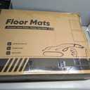 Car Cargo Liner & Floor Mats for Mazda 3 Hatchback: 2014 2015 2016 2017 2018 Custom Fit All Weather Waterproof TPE Floor Liners, Front & Rear & Cargo Mat Tray Accessories, 4PCS (No Fit for Sedan)