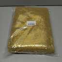 Gold Sequin Backdrop Curtain,4PCS 2FTx8FT Glitter Backdrop Curtain for Parties,Christmas, Wedding, Banquet Decoration(4 PCS,2FTx 8FT)