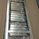 HillhutApex 4 Step Foldable Aluminum Step Ladder with Handgrip, Anti-Slip Pedal, 330 lbs Capacity, Lightweight & Portable for Home, Kitchen, Office, Garage (Gold)