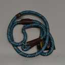Fida Slip Leads for Dogs, 4 FT x 1/2" Heavy Duty Comfortable Strong Rope Leash for Large, Medium Dogs, No Pull Pet Training Leash with Highly Reflective, Blue (Large(1/2"-4ft))