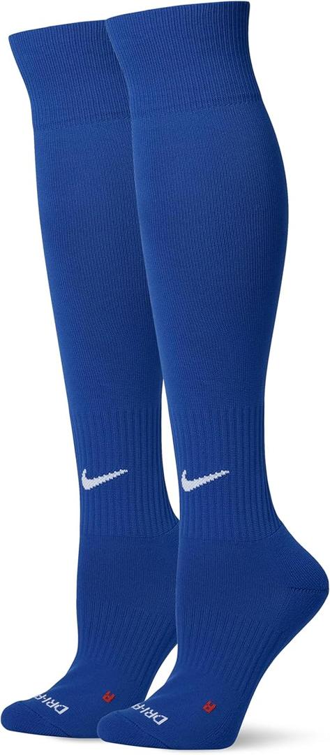 Nike Unisex Adult Baseball Softball Over-The-Calf Socks (2 Pairs) | Mens 8-12 and Womens 10-13