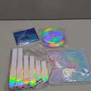 Dolphin Party Decorations Kit - Blue Ocean Theme Birthday Supplies with Balloons, Banner, Cupcake Toppers & Paper Fans for Kids and Adults