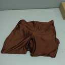 Bodycon Jumpsuit for Women - Short Sleeve Off Shoulder Twist Front Cut Out Capri Pants Sexy One Piece Outfits (Medium, Brown)