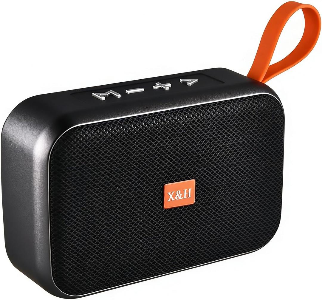 Portable Bluetooth Speakers, Wireless Bluetooth Speaker, Deep Bass, Outdoor Speakers with Handle, Supports TF Card for Outdoor