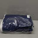 MIULEE Navy Blue Back Tab Blackout Curtains 120 Inch Long 2 Panels Set for Bedroom, Rod Pocket/Pinch Pleated Extra Long Thermal Insulated Living Room Darkening Light Blocking 10FT Drapes