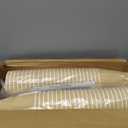 Hot Paper Cups_12 oz Disposable Insulated Corrugated Sleeve Ripple Wall Paper Cup 100 pcs,12oz Cups for DrinkHot Coffee Cups (Brown)