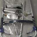 Drive Medical 10226-1 Trigger Release Folding Walker, Brushed Steel
