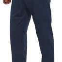 HODOSPORTS 40" Inseam Tall Mens Sweatpants Zipper Pocket Extra Tall Joggers Workout Pants Medium