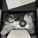 ManbaOne Interactive Screen Wireless Gaming Controller for PC/Switch/Switch 2/iOS/Android,Hall Effect Stick & Trigger,RGB Lighting,Remappable Buttons,1800mAh with Charging Dock (White)