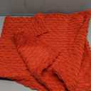 Kevin Textile Valentines Red Corduroy Decorative Throw Pillow Covers 16x16 Inch Pack of 2 Soft Boho Striped Pillow Covers Modern Farmhouse Home Decor for Sofa Living Room Couch Bed