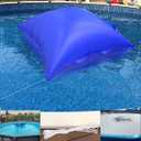 4' X 4' Pool Pillows for Above Ground Pools, Pool Winterizing Kit 0.4mm Thick and Cold-Resistant Ice Equalizer Air Pillow Super Durable & Strong Cold Resistant Easy Centering, Rope Included
