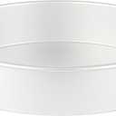 Restaurantware-Met Lux 14 x 3 Inch Straight-Sided Baking Tin, 1 Round Cake Pan - Oven-Ready, Freezable, Anodized Aluminum Round Baking Pan, Greaseproof, For Layer Birthday Cake