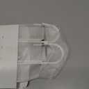 FYY Over The Door Hooks, 4 Pack Hangers Hooks with Rubber Prevent Scratches Heavy Duty Organizer for Living Room, Bathroom, Bedroom, Kitchen Hanging Clothes, Towels, Hats, Coats, Bags White (Short)