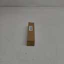 Linkidea 2 Pack Over Door Hook, 7" Stainless Steel Extend Hook for Shower, Bathroom Hanger with Non-Slip Sponge Pad for Frameless Glass Doors (Black)