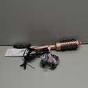 Wavytalk Blowout Boost Thermal Brush, 1.5 inch Heated Round Brush Curling Iron for Blowout Look, Dual Voltage, Ceramic Tourmaline, Ionic Technology, 5 Temperature Settings (Rose Pink)