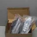 Nioboee LED Fog Lights for 2022-2025 Frontier S SV / 2017-2021 Rogue / 2020-2025 Versa Clear Lens Fog Lamps 1 Pair w/Switch and Wiring Harness