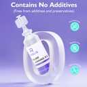 7% Saline Solution for Various Household Uses, 300ml (10.56 FL OZ), 5ml Each, 60Pack