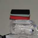 Reading Glasses for Women, 5 Pack Blue Light Blocking Readers, Lightweight Eyeglasses with Spring Hinge, 0.5 