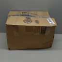 PATIKIL 12 Inch to 10 Inch Round Duct Reducer Increaser Connector, Galvanized Steel Air Duct Adapter Pipe Fitting for Bathroom Kitchen Inline Ventilation Systems, Silver Tone