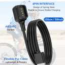 Replacement USB Charging Cable for Di2 EW-EC300, Compatible with Shimano 12-Speed Di2 Road Drivetrains - 1.5M/59inch (USB)