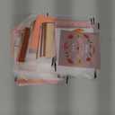 Fall Thanksgiving Cellophane Treat Bags, 100 Pcs Self Adhesive Thanksgiving Gift Cookie Bags, Plastic Pumpkin Candy Snack Goodie Ziplock Bag Bulk for Fall Thanksgivings Autumn Party Favors Supplies