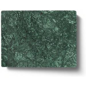 Natural Marble Cutting Board- 16x12 Inch Kitchen Bakery Tool for Professional Chef & Baker's Tray - Marble Display for Elegant Food Presentation & Stylish Kitchen Decor (green)