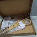 Gold Ceremonial Ribbon Cutting Scissors Giant  20 Ribbon Cutting Scissors with Golden Blades & Handles for Special Events Inaugurations and Business Openings