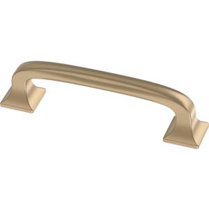 Franklin Brass Lombard (5-Pack) Cabinet Handles 3' Hole Center Champagne Bronze Kitchen Drawer, Gold Pulls, Dresser, Furniture Hardware P29521K-CZ-B