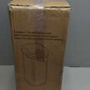 iTouchless 13 Gallon Patented Sensor Trash Can with AC Adapter & Odor Filter, Original Inventor 50L Automatic Kitchen Garbage Bin, Fingerprint-Proof Stainless Steel, Pet-Proof Lock, Soft-Close, Silver