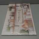 ZQQART Farmhouse Kitchen Wall Art Rustic Mason Jar Spice Canvas Prints Vintage Country Culinary Pictures Wall Decor for Dining Room Framed(White,12L x 18W)