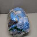 Gorich Beach Tent Sun Shelter for 3/4-5/6-7/8-10 Person with UPF 50 UV Protection, Lightweight & Easy Setup Beach Shade Canopy, Portable Beach Shade Tent Beach Cabana (Dark Shelter-skyblue)