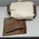 Canopy Replacement Top Compatible with OUTFINE 12'x12' Gazebo, Canopy Cover ONLY,(Khaki/Brown)