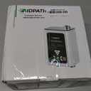 1/7 HP Smart Water Pressure Booster Pump, Peak 33 PSI & 475 GPH, 3-Speed Adjustable, CCS Low-Flow Auto Start,115V, 3/4" NPT Inlet & Outlet1/2"NPT Adapter for Faucet, Shower