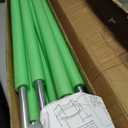 Universal Trampoline Poles, Replacement Poles with Clamp and Hardware and Enclosure Pole Connecters and Screws and Bolts, Pole Caps Fits Most Trampoline