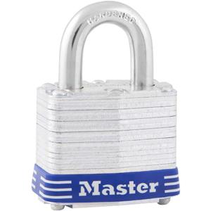 Master Lock 3D Outdoor Padlock with Key, 1 Pack (3/4" shackle)