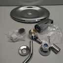 Moen Chateau Chrome Eco-Performance Shower Trim Kit with Showerhead, Lever Handle, and Tub Spout, Posi-Temp Valve Required, TL2369EP (1)