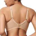 HSIA Minimizer Bras for Women Large Bust Full Coverage Lace Plus Size Bra - Mermaid Scales (L)