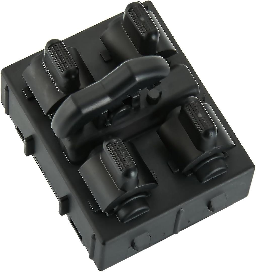 Power Window Switch Fits for Jeep Wrangler 2007-2010,4-Door Front Left Driver Side Control Door vidrios Master Switch.OEM 4602756AB, 4602756AA